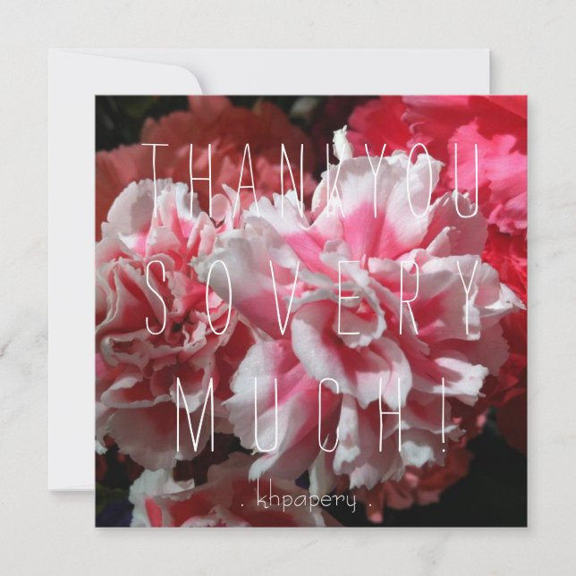 You're a Peach! Thank You Card (Front)