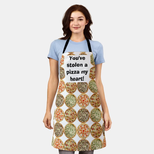 You're a real pizza work!  apron (Worn)