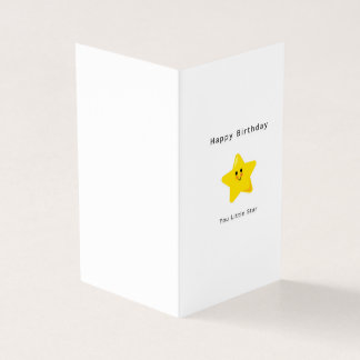 You're a star birthday card