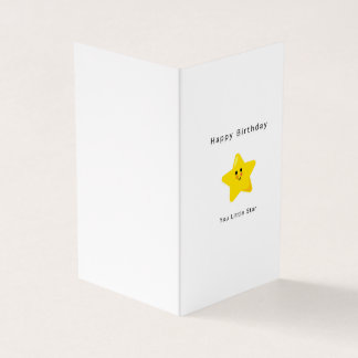 You're a star birthday card