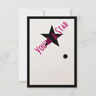 You're A Star Oscar Party Invitation