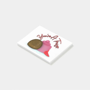 You're A Treat Filled Strawberry Valentine's Day Post-it Notes