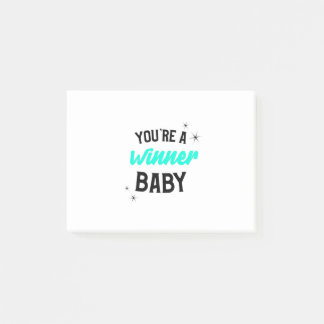 You're a Winner Baby Post-it Notes