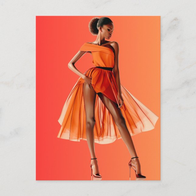 You're amazing, awesome, fabulous, stunning sista holiday postcard (Front)