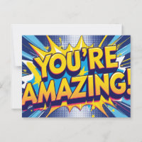 You're Amazing Postcard