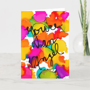 You're An Angel Lovitude Blank Note Card