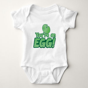 You're an EGG! an awesome kiwi saying Baby Bodysuit