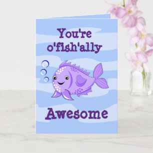 You're Awesome Card