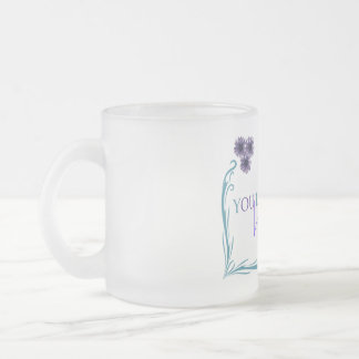 You're Awesome Frosted Glass Coffee Mug