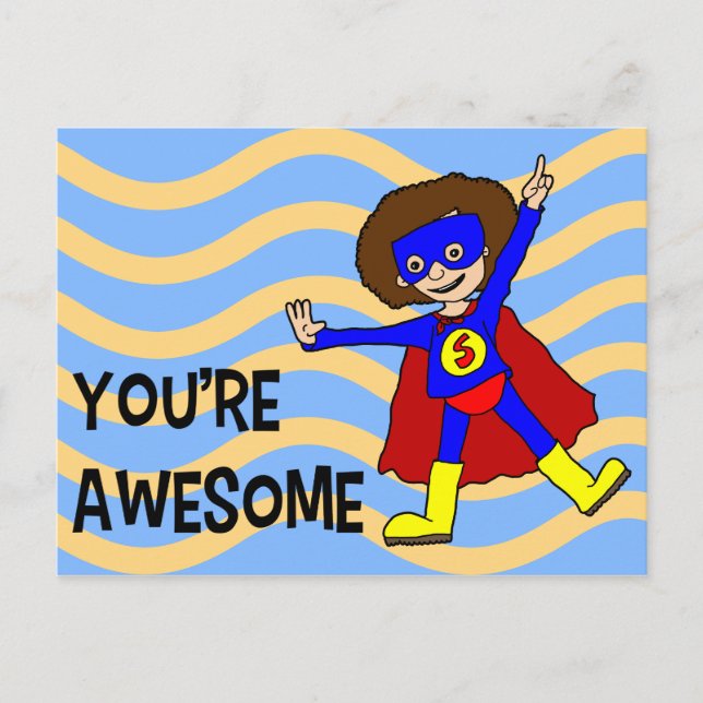 You're Awesome Postcard (Front)