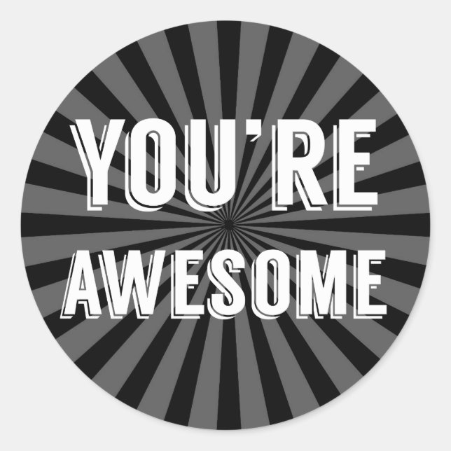 You're Awesome Stickers (Front)