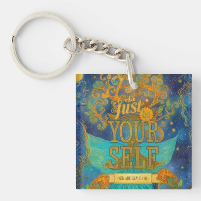 You're Beautiful  Key Ring (Front)