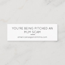 You're being pitched an MLM scam- small