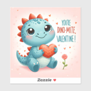 Youre Dinomite Valentine Cute Dinosaur Love 