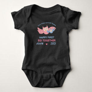 You're doing a great job Mummy HAPPY FIRST EID Baby Bodysuit