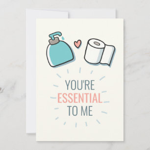 You're Essential To Me Holiday Card