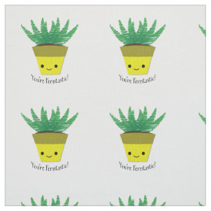 You're Ferntastic Fern Fabric