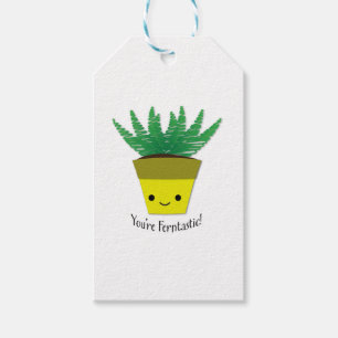 You're Ferntastic Fern Gift Tags