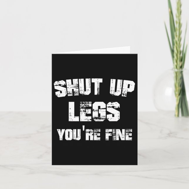 You're Fine  Card (Front)