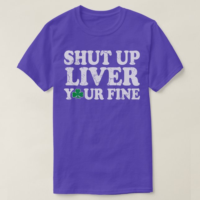 Youre Fine St Patricks Day Irish T-Shirt (Design Front)