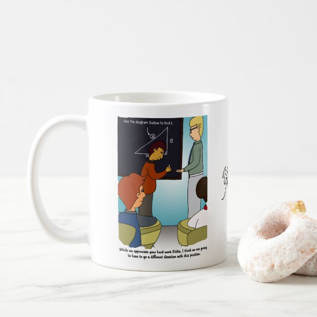 You're Fired Coffee Mug (With Donut)