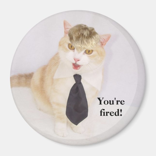 You're Fired! Magnet (Front)