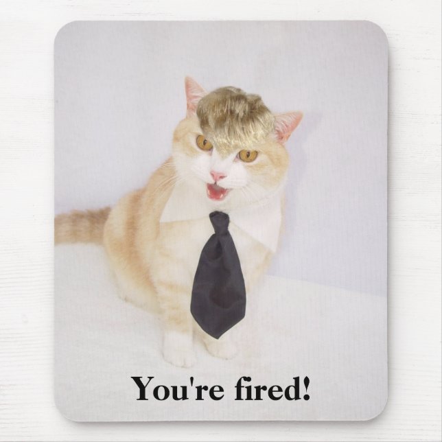You're Fired! Mouse Mat (Front)