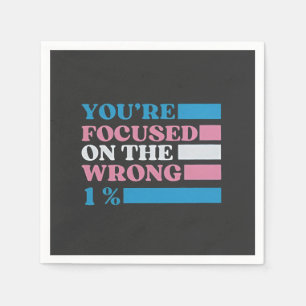 You're Focused on the Wrong 1 Percent LGBT Trans Napkin