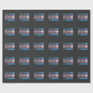 You're Focused on the Wrong 1 Percent LGBT Trans Wrapping Paper