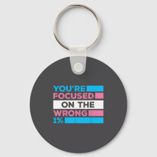 You're Focused On The Wrong 1% Transgender Rights Key Ring