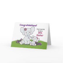 You're Going to be a Big Sister Greeting Card