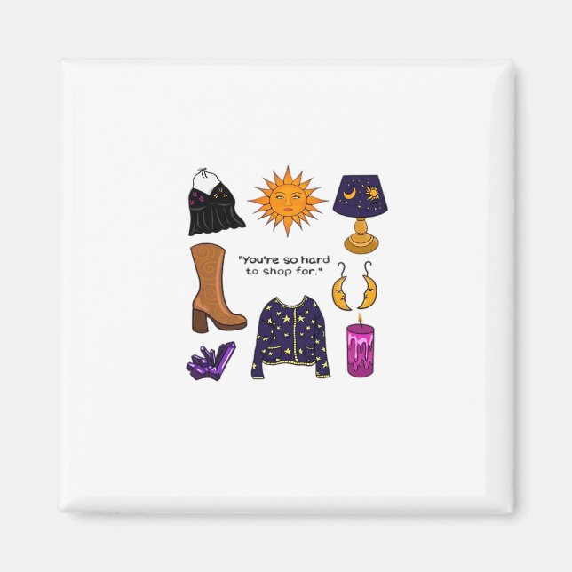 Youre Hard To Shop For Whimsigoth Aesthetic Classi Magnet (Front)