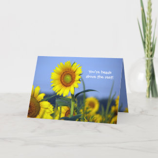 You're heads above the rest! card