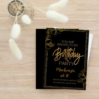You're Invited! 30th Birthday Invitation