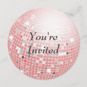 You're Invited - Disco Ball Invitation