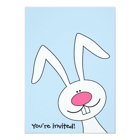 You're Invited Easter Bunny Party Invitation