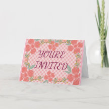 You're Invited Greeting Card