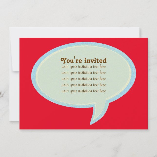 you're invited invitation (Front)