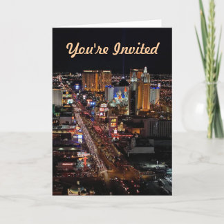 You're Invited Las Vegas Cards
