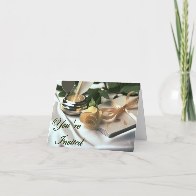 You're Invited notecards (Front)