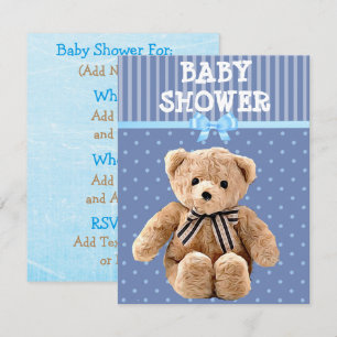 You're Invited, Teddy Bear Baby Shower Invitations