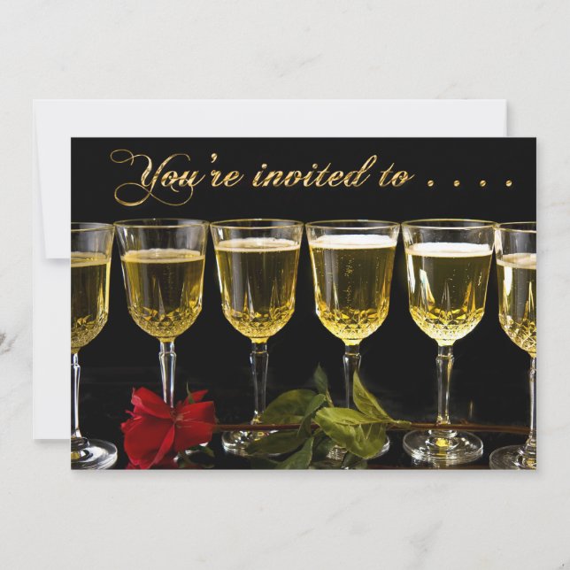 You're Invited to.  (Dinner Party) Invitation (Front)