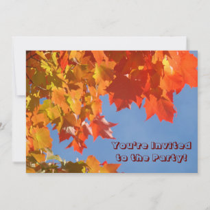 You're Invited to the Party! Invitations Harvest