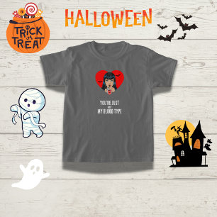 "You're Just Not My Blood Type" Funny Vampire T-Shirt