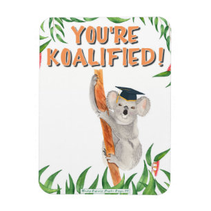 YOU'RE KOALIFIED! Flexible Photo Magnet