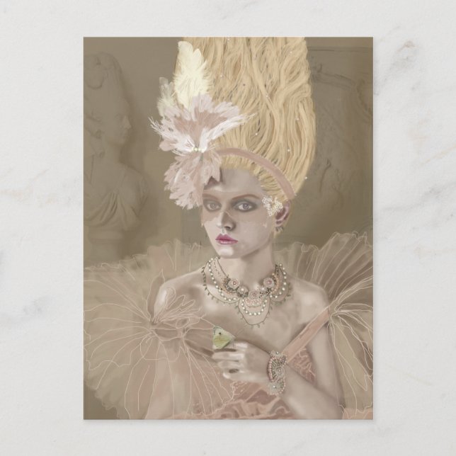 You're Late Postcard (Front)