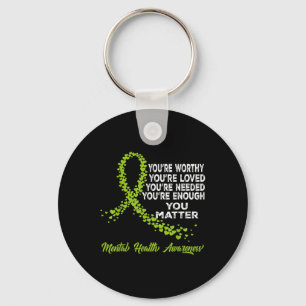 Youre Loved Kindness Loved Be Kind Mental Health A Key Ring