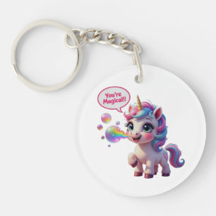 You're Magical! Unicorn Key Ring