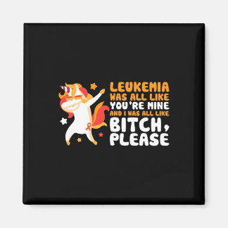 You're Mine Please Unicorn Leukaemia Awareness Gif Magnet