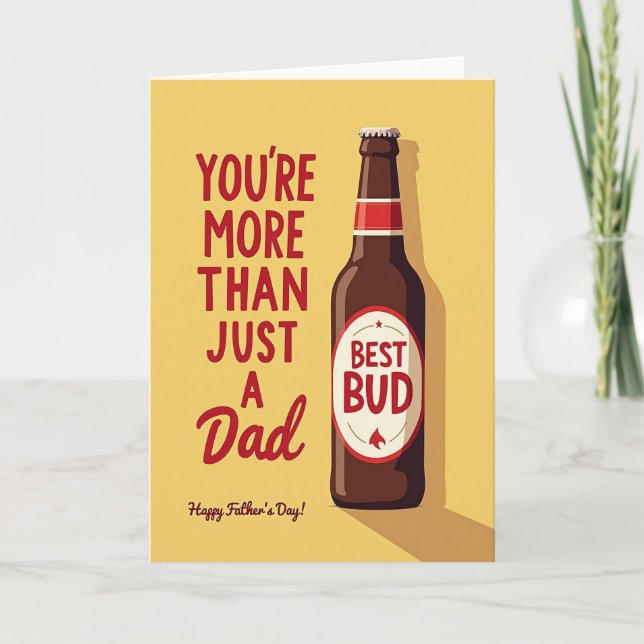 Youre More Than A Dad Card (Front)